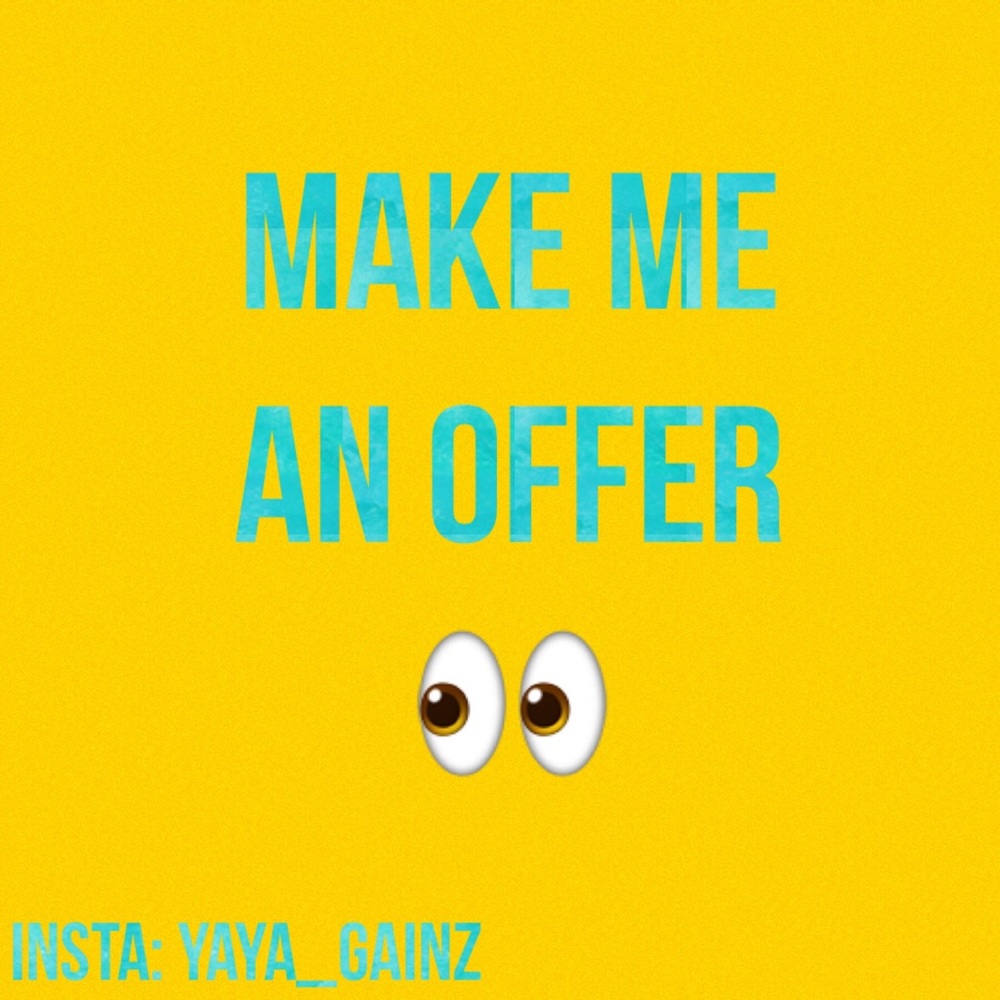 Make me an offer
